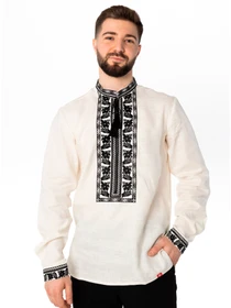 Вишиванки Folk Moda модель fm2158-molochnij Фото