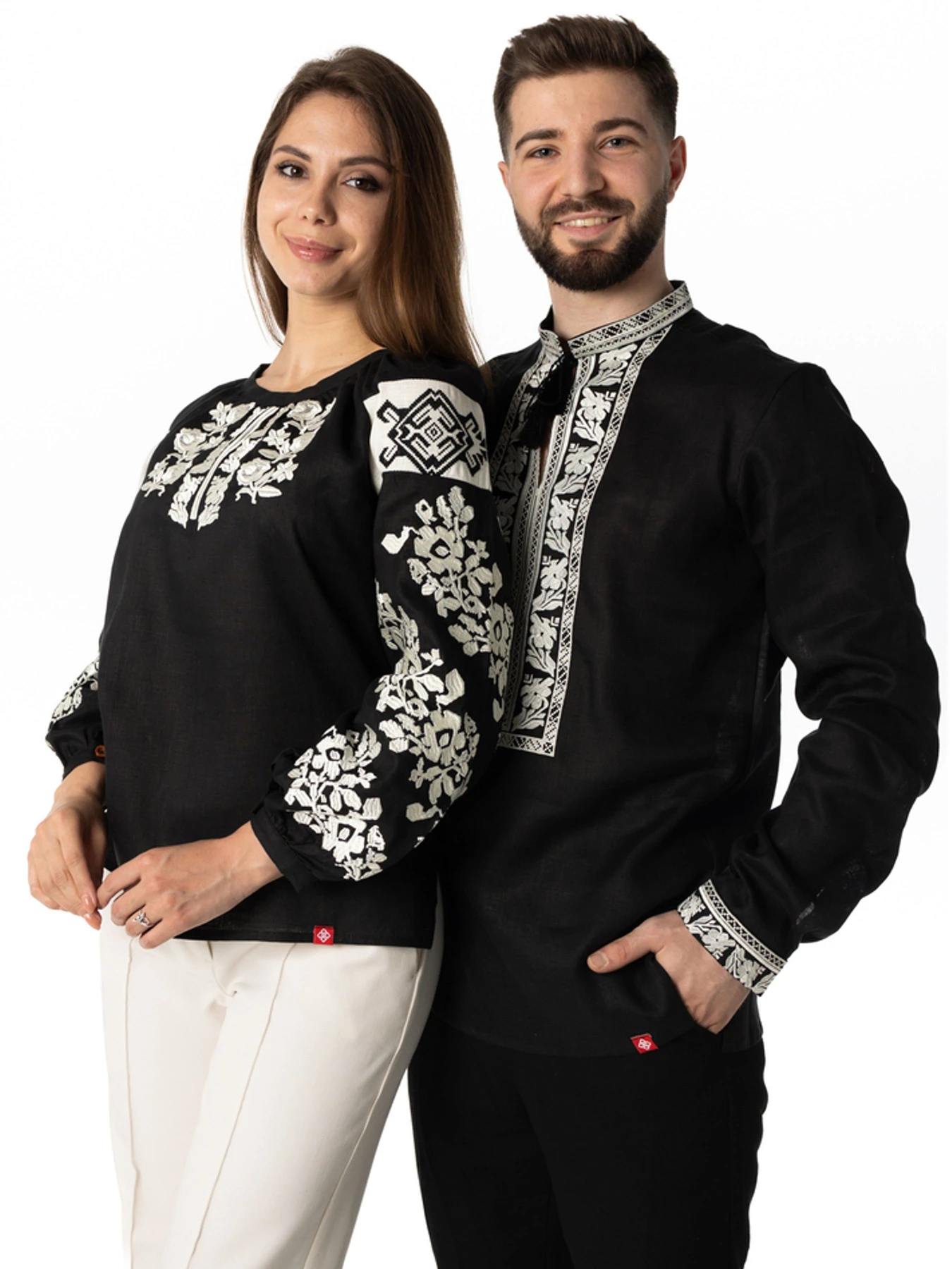 Вышиванки Folk Moda модель fm2140-chornij Фото