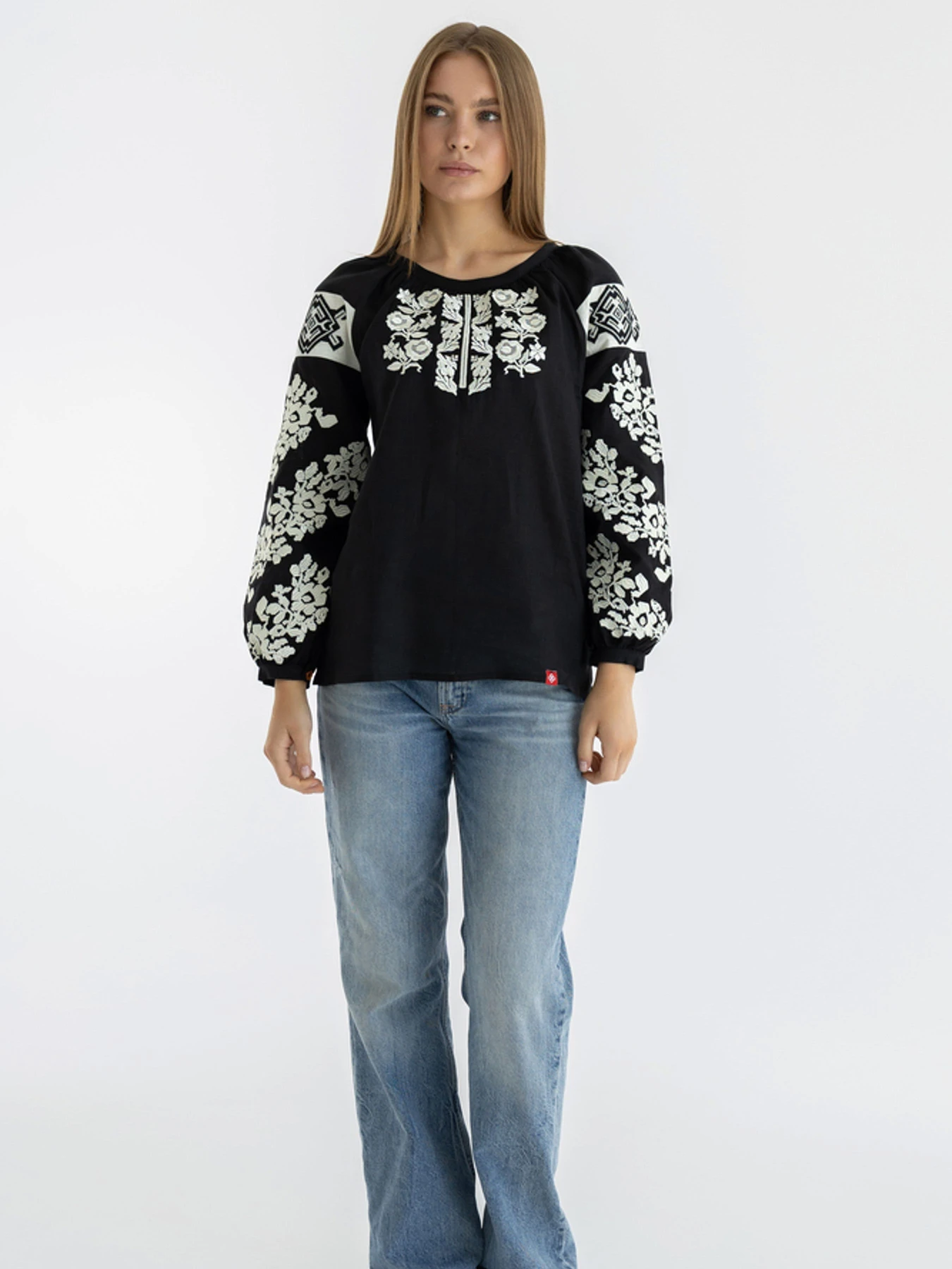 Вышиванки Folk Moda модель fm2140-chornij Фото