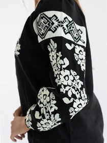 Вышиванки Folk Moda модель fm2140-chornij Фото