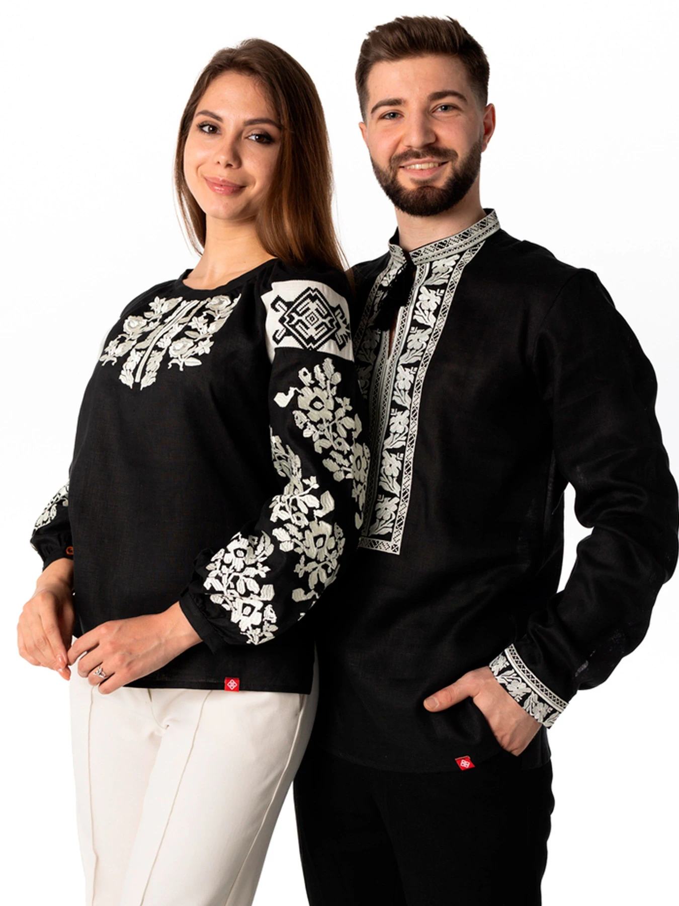 Вышиванки Folk Moda модель fm2161-chornij Фото