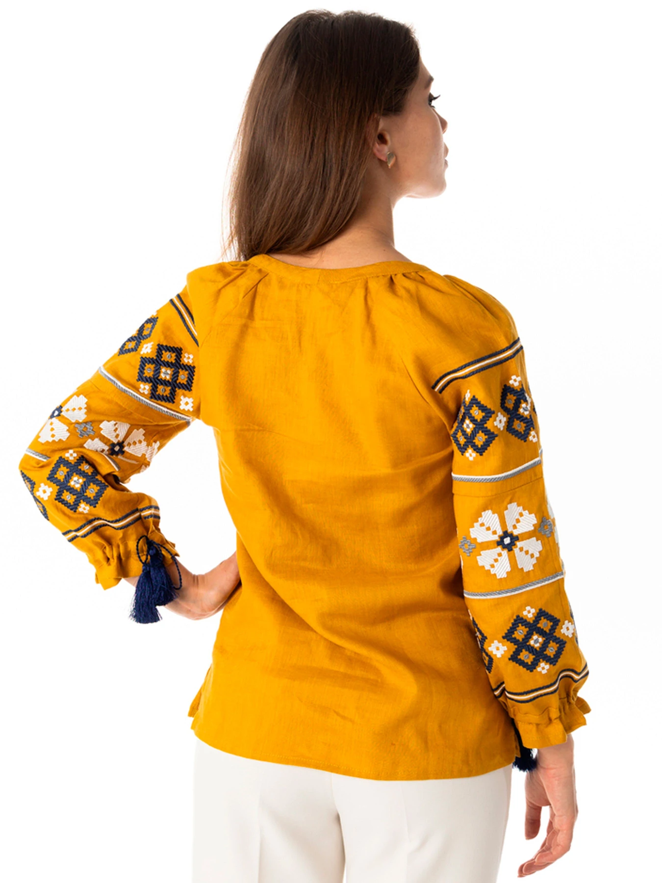 Вышиванки Folk Moda модель fm2143-grchichnij Фото