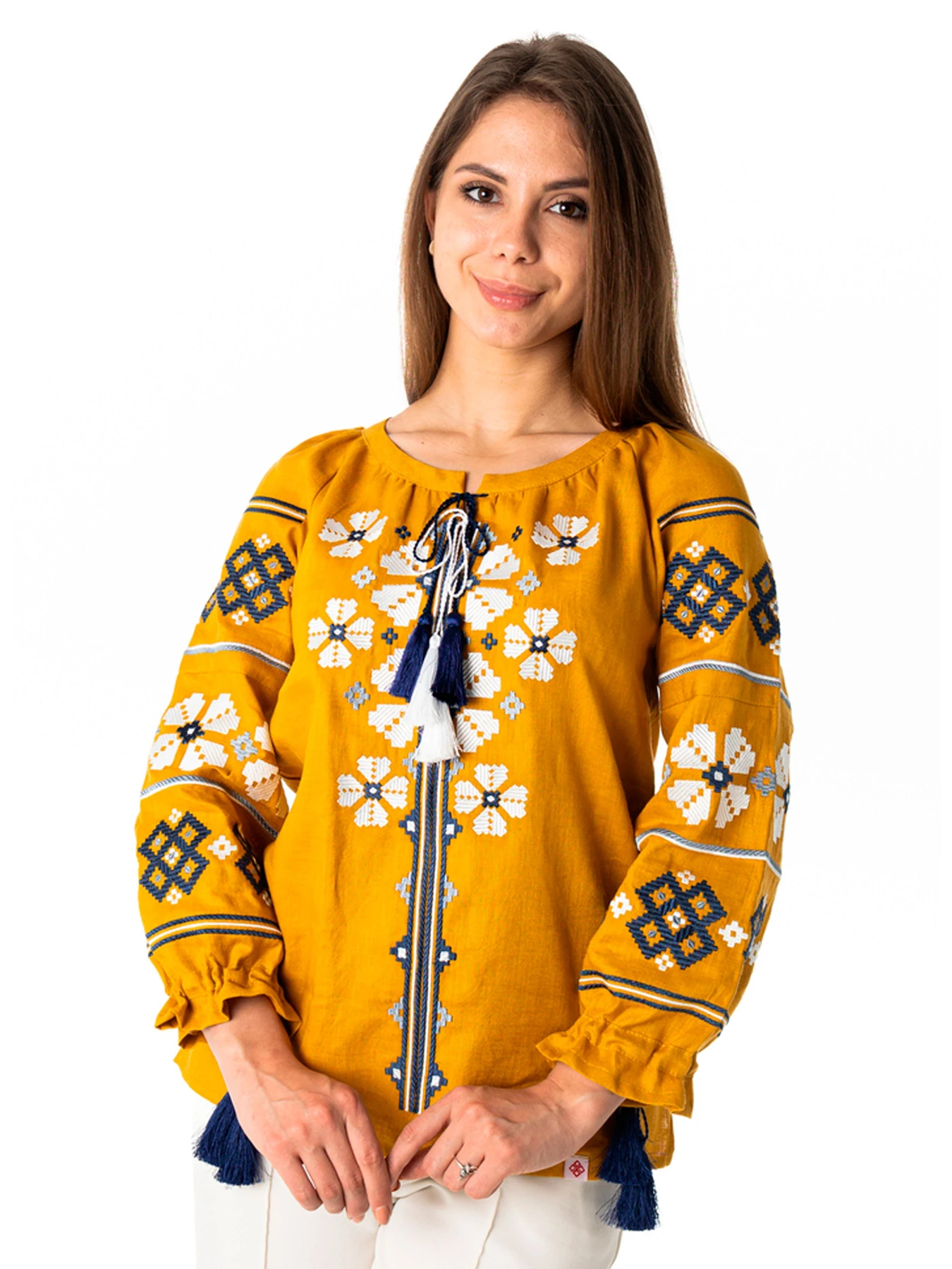 Вышиванки Folk Moda модель fm2143-grchichnij Фото
