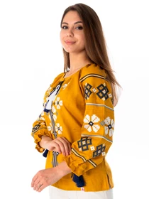 Вышиванки Folk Moda модель fm2143-grchichnij Фото