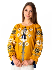 Вышиванки Folk Moda модель fm2143-grchichnij Фото