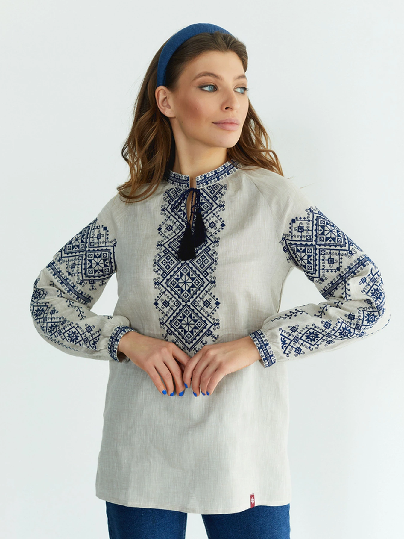 Вышиванки Folk Moda модель fm2147-srij Фото