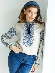 Вышиванки Folk Moda модель fm2147-srij Фото