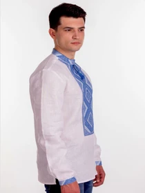 Вышиванки Folk Moda модель fm2151-blij Фото