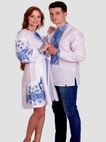 Вышиванки Folk Moda модель fm2151-blij Фото