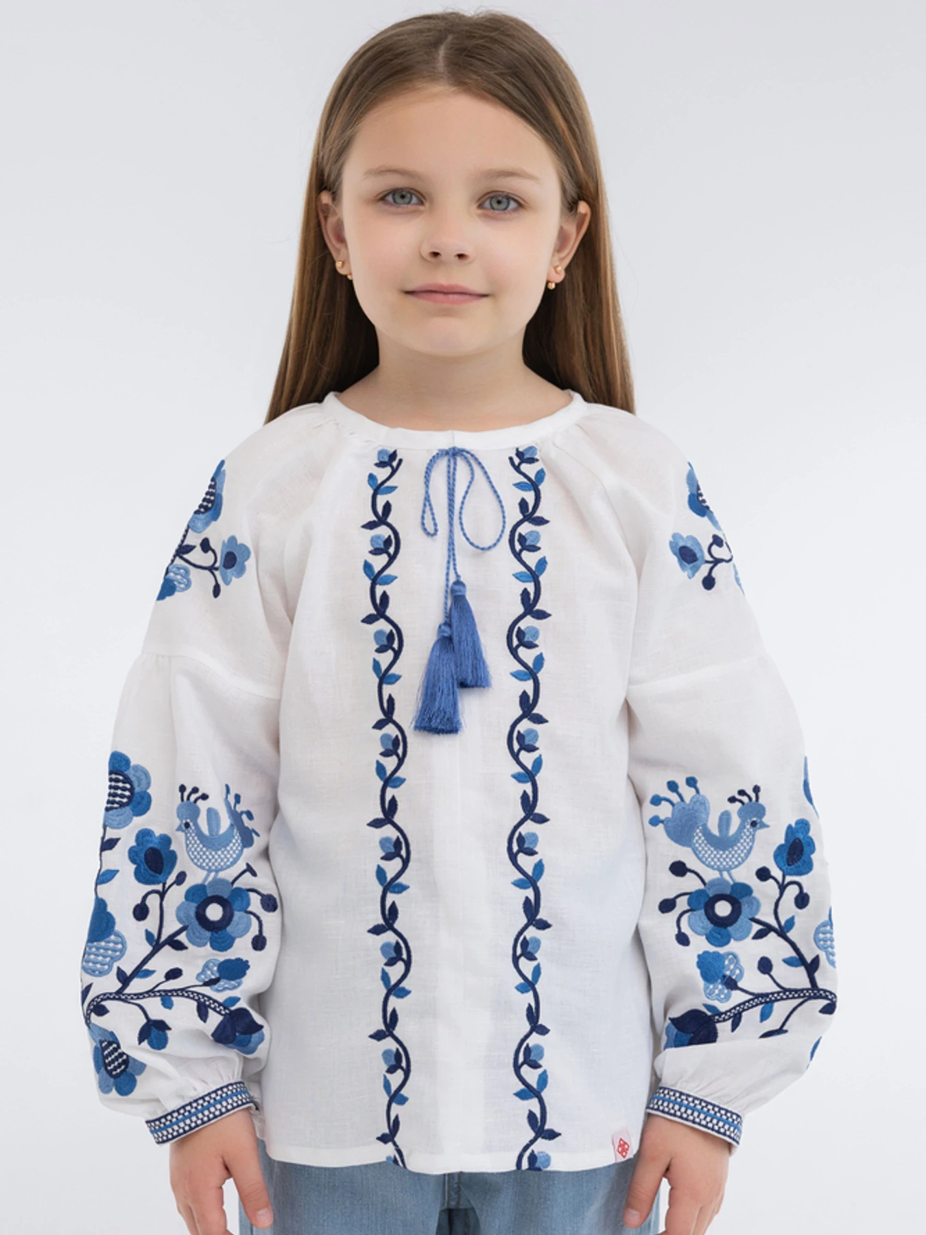 Вышиванки Folk Moda модель fm2134-blij Вышиванки Folk Moda модель fm2134-blij Фото