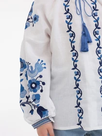 Вышиванки Folk Moda модель fm2134-blij Фото