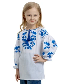 Вышиванки Folk Moda модель fm2087-blij Фото