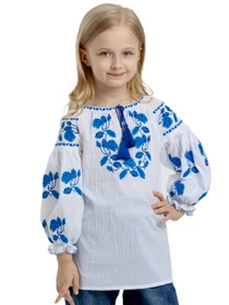 Вышиванки Folk Moda модель fm2087-blij Фото