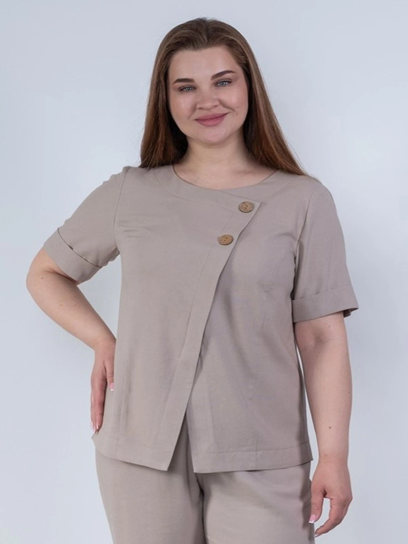 Рубашки Nita модель bluza-n1112-25-late Фото
