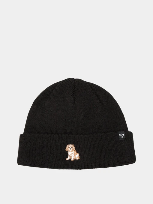 47 Brand Шапка колір чорний