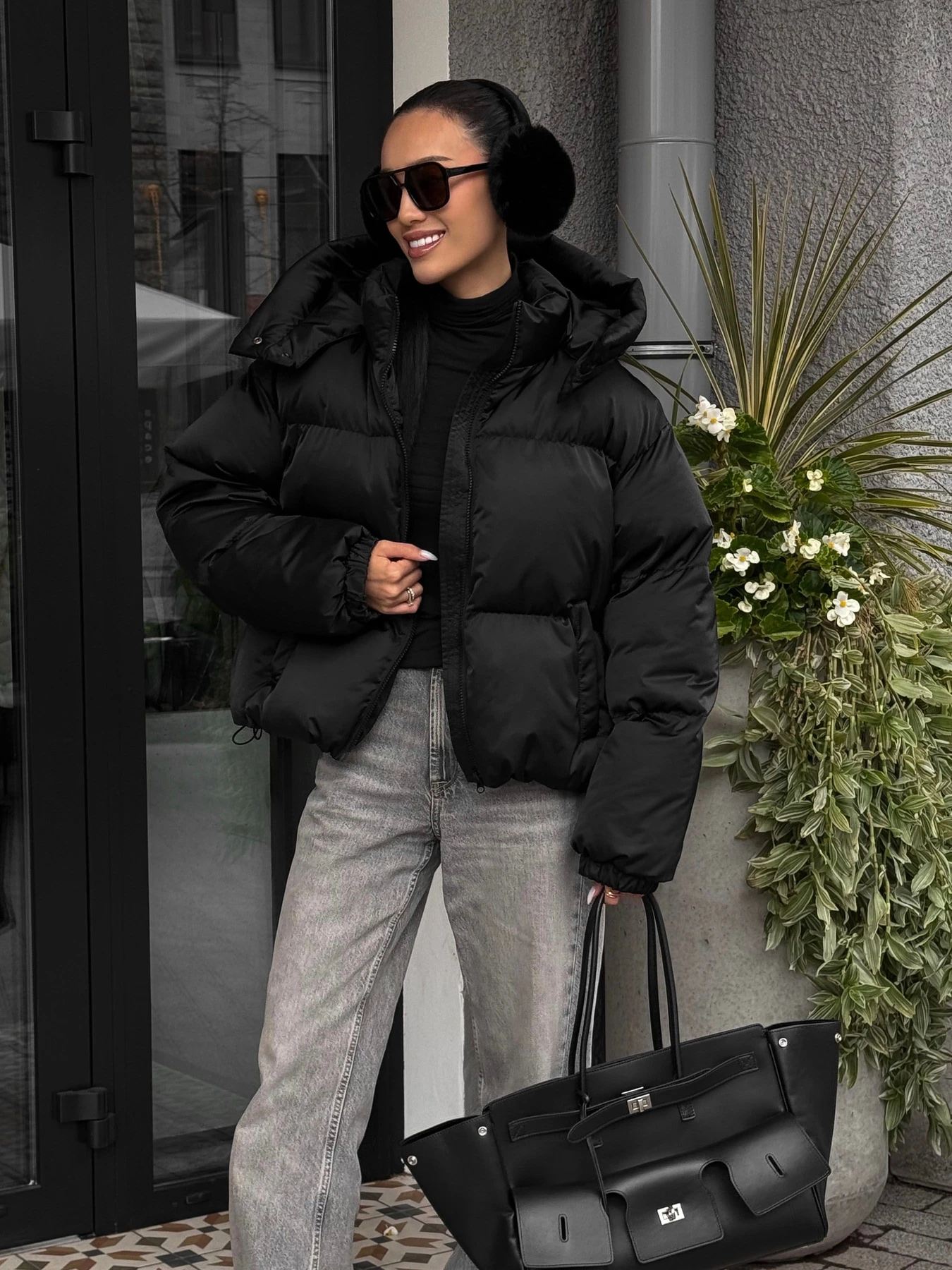 Куртки и дубленки Jadone Fashion модель Pufi_chor Фото