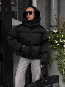 Куртки и дубленки Jadone Fashion модель Pufi_chor Фото