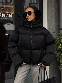 Куртки и дубленки Jadone Fashion модель Pufi_chor Фото