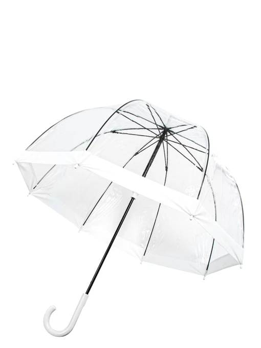 Fulton Umbrellas Birdcage-1 Парасолька-тростина колір білий фото 2