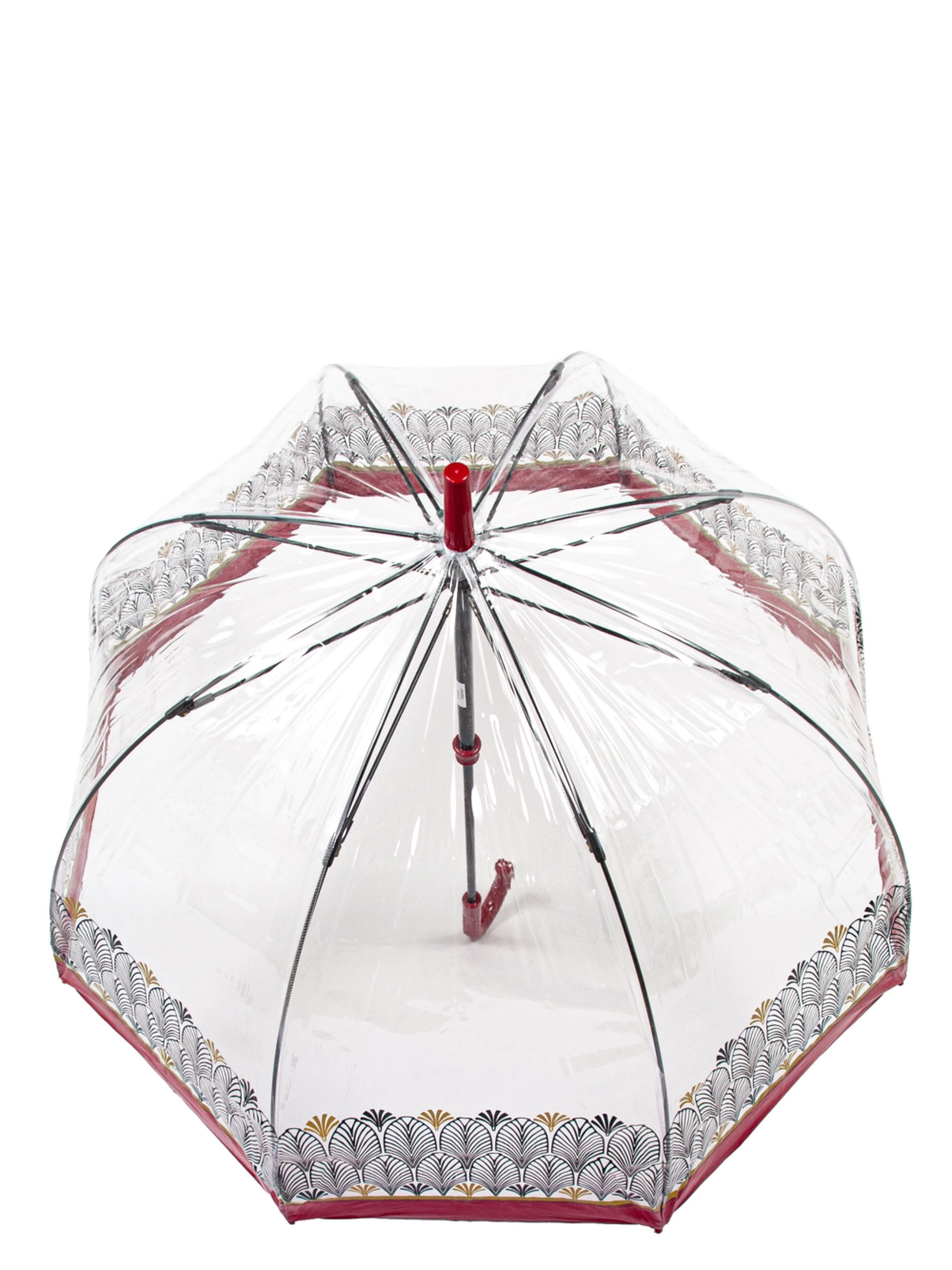 Fulton Umbrellas Birdcage-2 Парасолька-тростина колір червоний фото 2