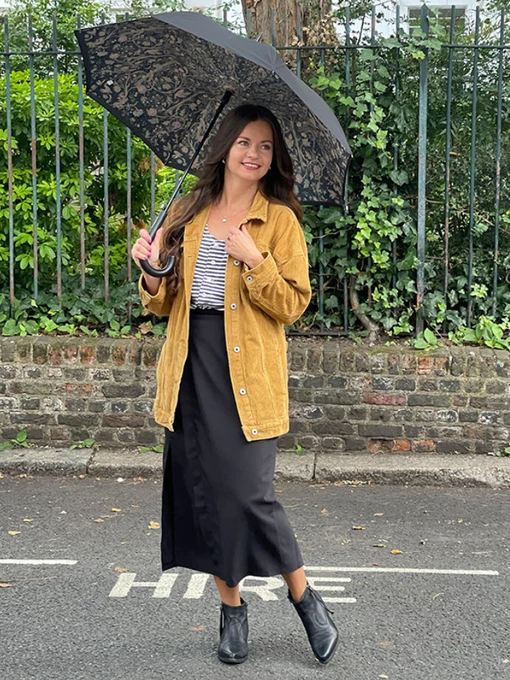Fulton Umbrellas Bloomsbury Парасолька-тростина колір чорний фото 2