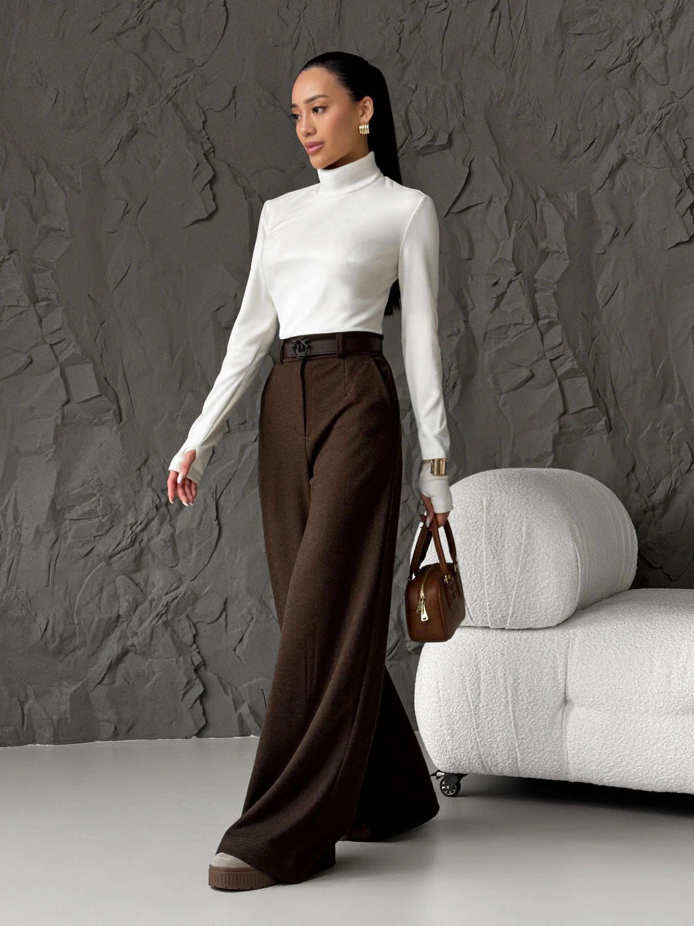 Брюки Jadone Fashion модель Bryuki_Fiva_choko Фото