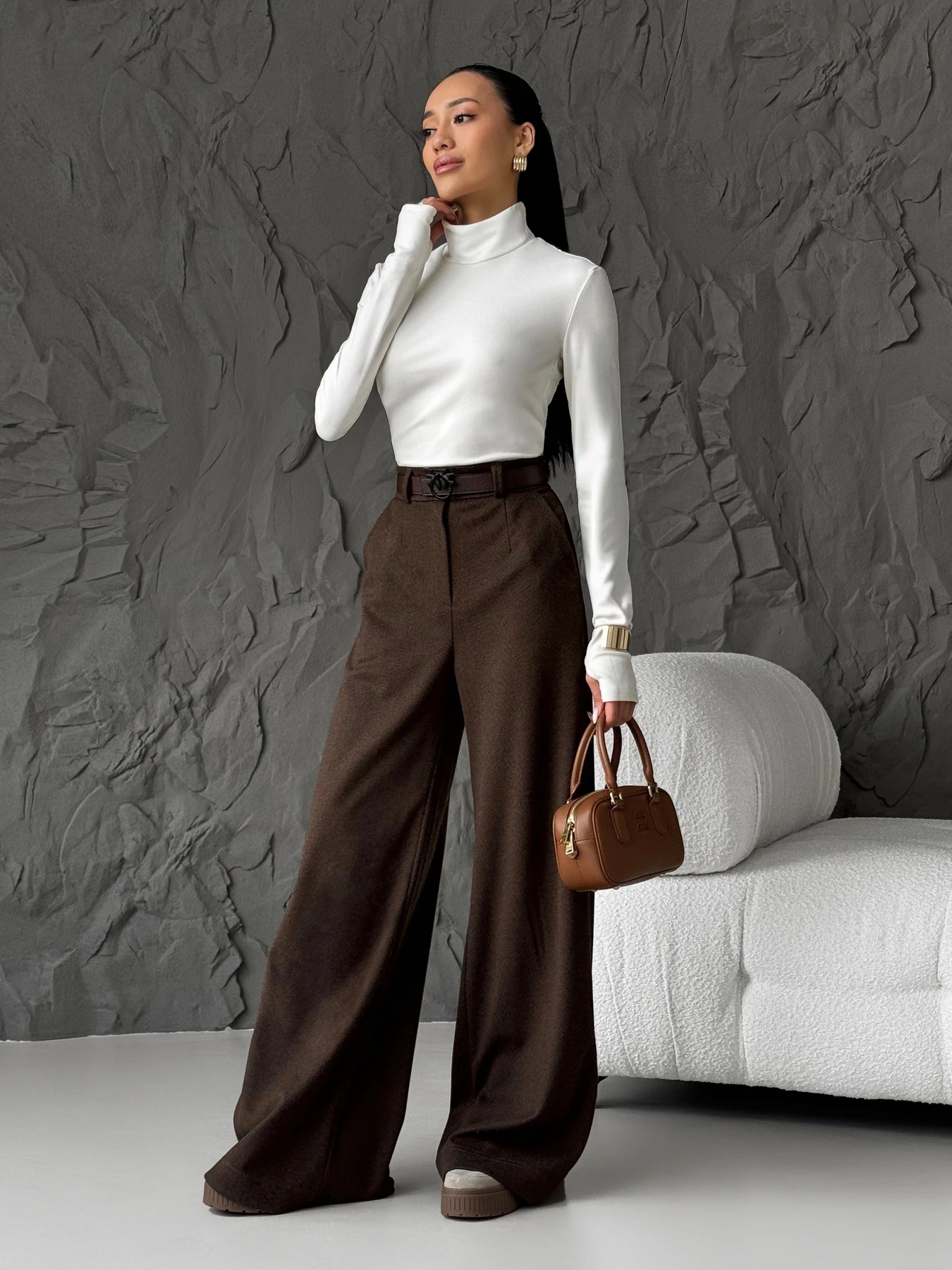 Брюки Jadone Fashion модель Bryuki_Fiva_choko Фото