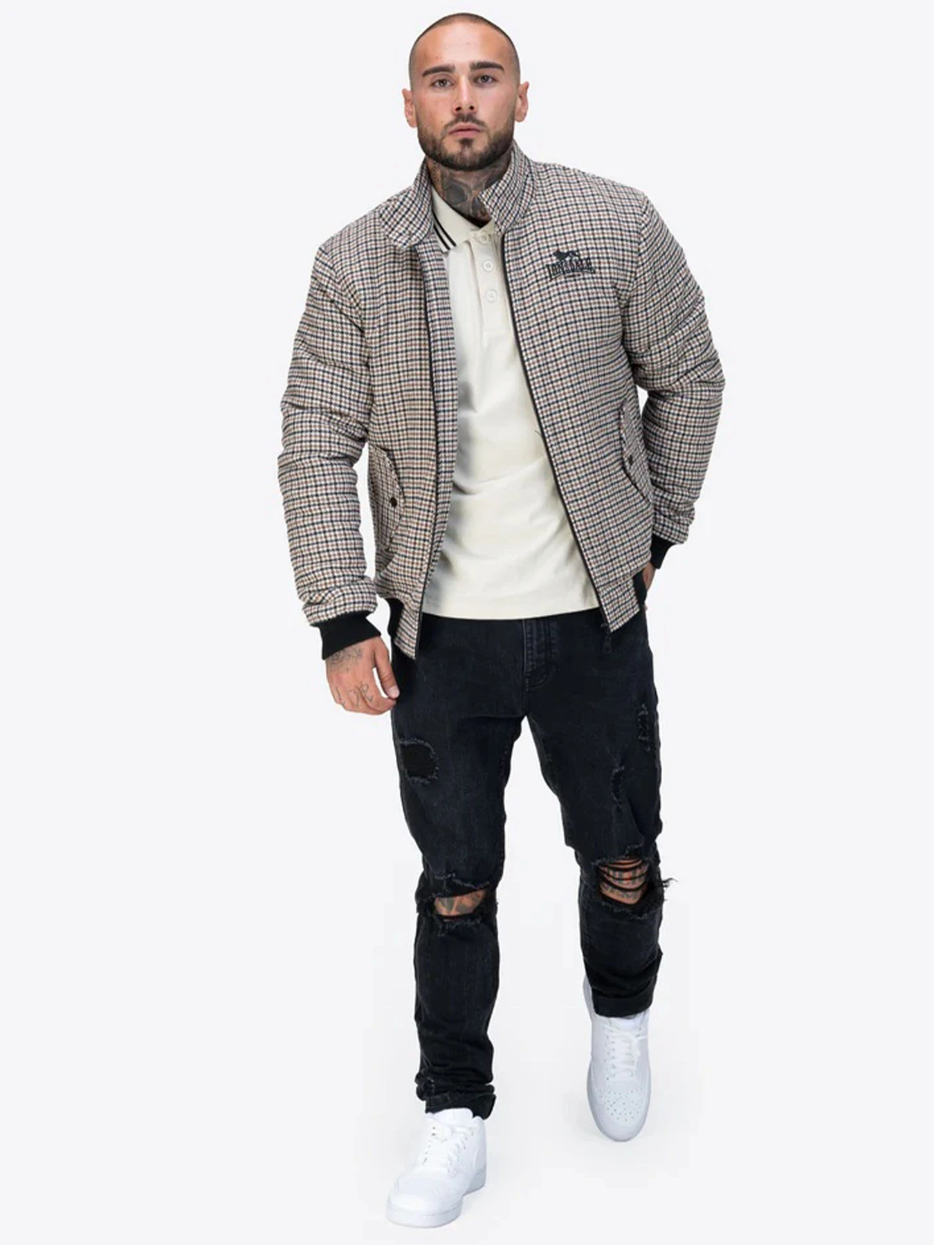 Куртки и дубленки Lonsdale CLASSIC CHECK модель 117824 Фото