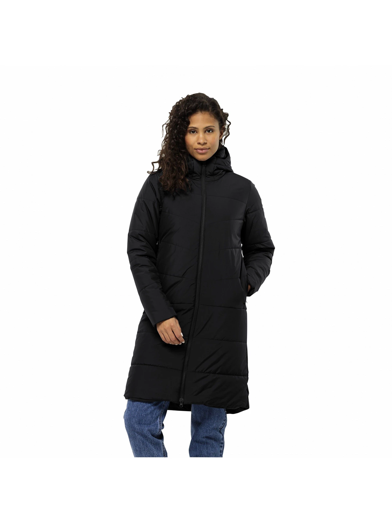 Куртки и дубленки Jack Wolfskin Deutzer coat w модель 1207501_6000 Фото