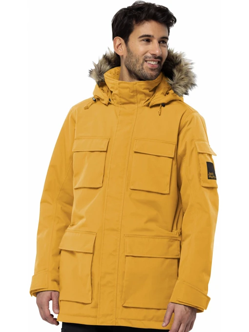 Куртки и дубленки Jack Wolfskin Glacier canyon parka модель 1107674_M0042 Фото