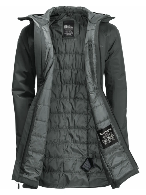 Жіноча Зимова куртка Jack Wolfskin Heidelstein ins jkt w фото 3