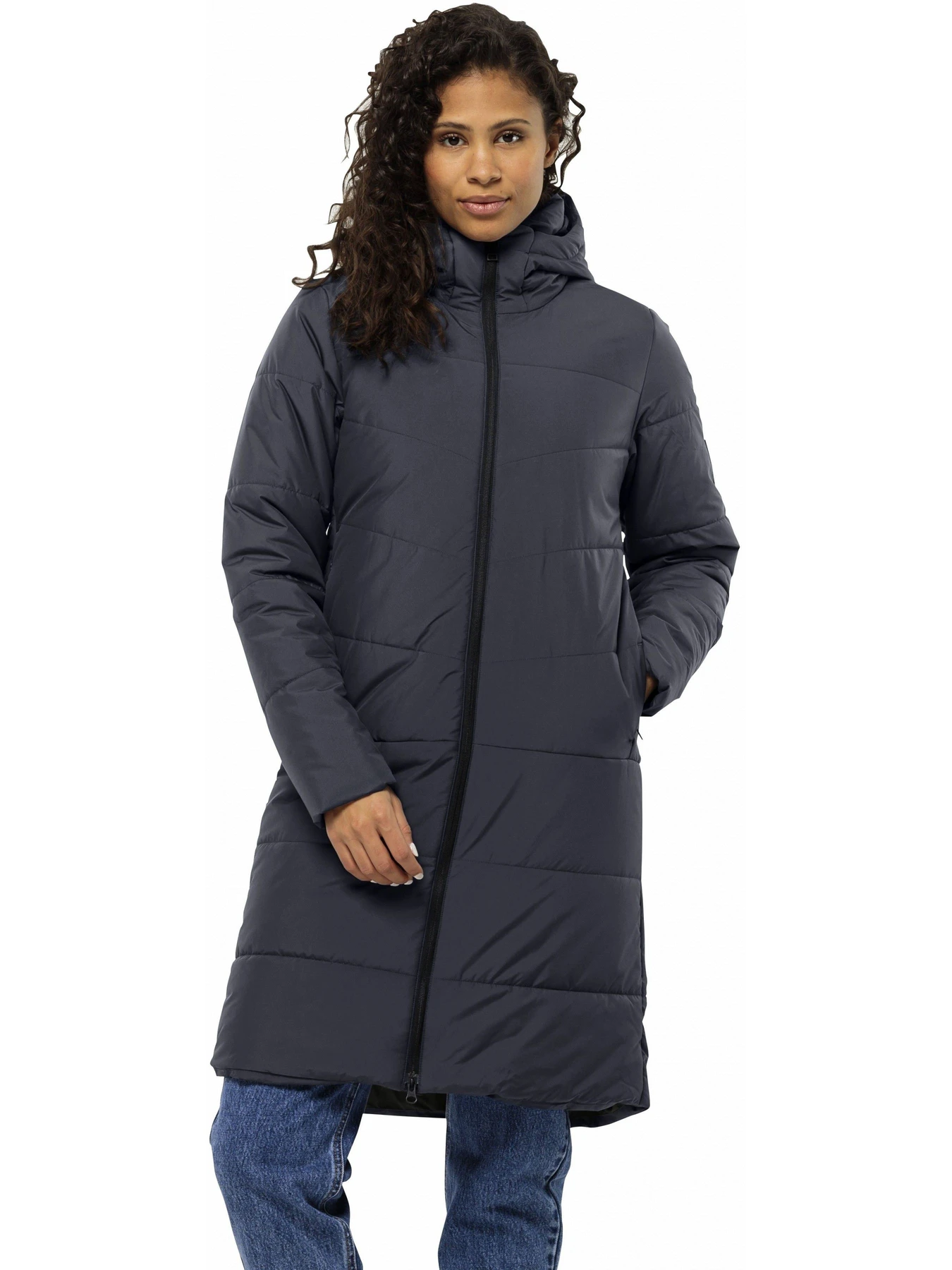 Куртки и дубленки Jack Wolfskin Deutzer coat w модель 1207501_C0413 Фото