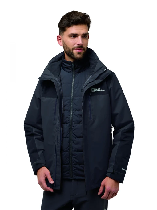 Чоловіча Зимова куртка Jack Wolfskin Jasper 3in1 jkt m фото 2
