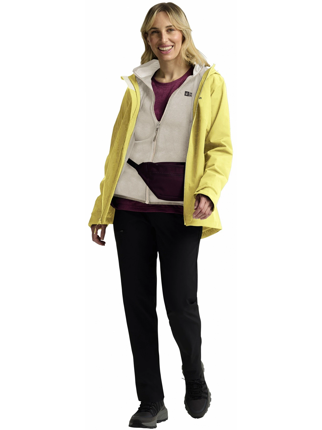Куртки и дубленки Jack Wolfskin Moonrise 3in1 jkt w модель 1115621_M0064 Фото