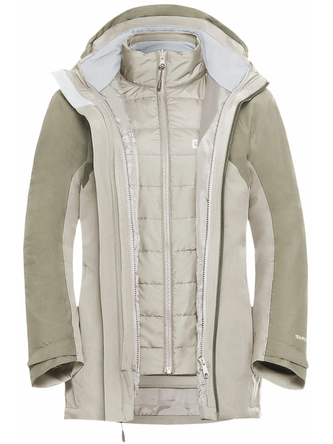 Куртки и дубленки Jack Wolfskin Hunberg 3in1 jkt w модель A62510_A0056 Куртки и дубленки Jack Wolfskin Hunberg 3in1 jkt w модель A62510_A0056 Фото