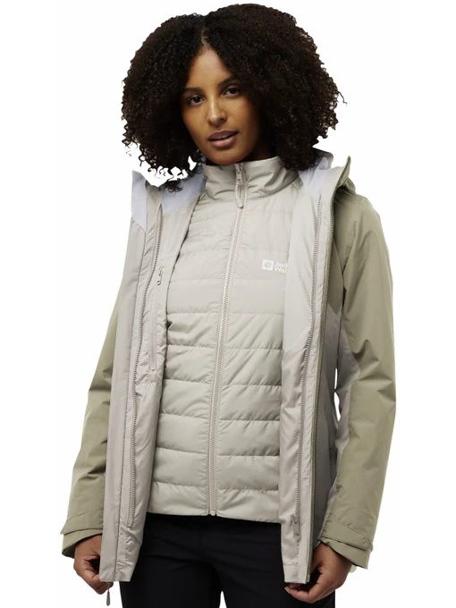Куртки и дубленки Jack Wolfskin Hunberg 3in1 jkt w модель A62510_A0056 Фото