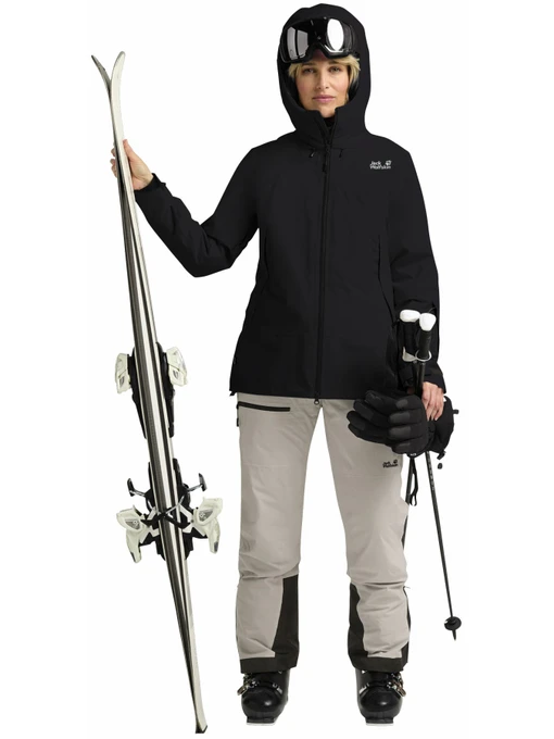 Жіночий Аутдор та гірськолижна куртка Jack Wolfskin Flowline фото 3