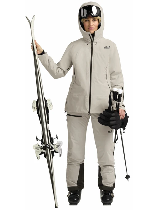 Жіночий Аутдор та гірськолижна куртка Jack Wolfskin Flowline фото 3