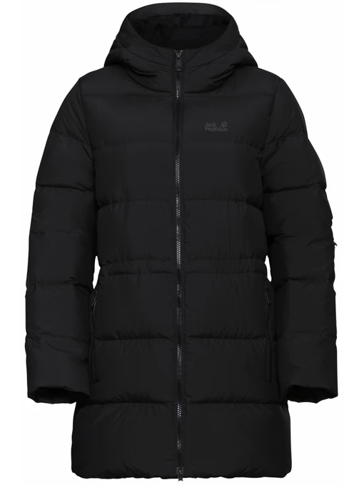 Жіночий Пуховик Jack Wolfskin Frozen palace long jkt w rds фото 3