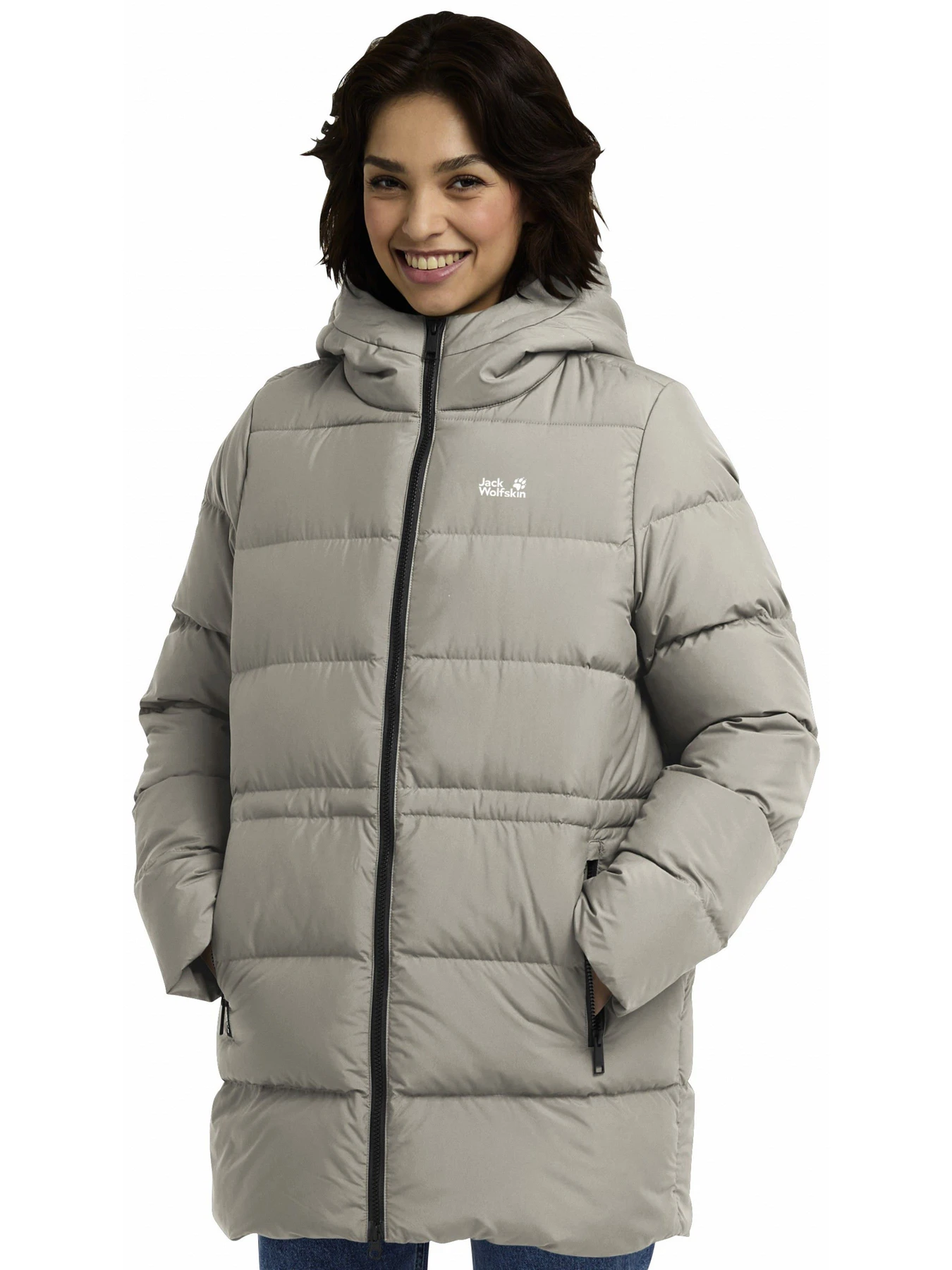 Куртки и дубленки Jack Wolfskin Frozen palace long jkt w rds модель A65096_A0056 Фото