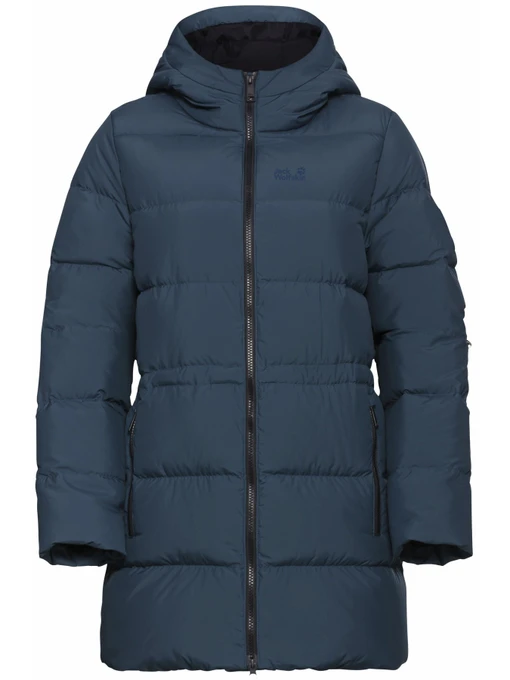 Жіночий Пуховик Jack Wolfskin Frozen palace long jkt w rds фото 3