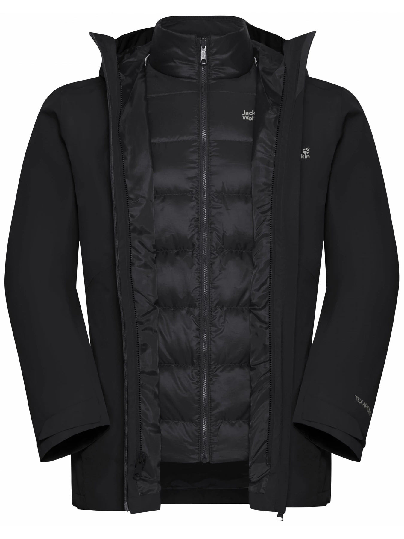 Куртки та дублянки Jack Wolfskin Icecape 3in1 down jkt m down rds модель A65265_6000 Фото