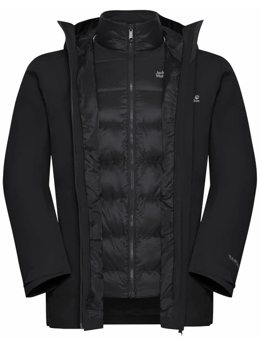 Чоловіча Зимова куртка Jack Wolfskin Icecape 3in1 down jkt m down rds фото 2