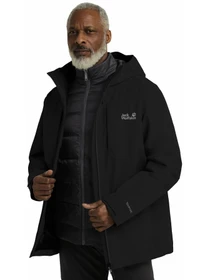 Куртки и дубленки Jack Wolfskin Icecape 3in1 down jkt m down rds модель A65265_6000 Фото