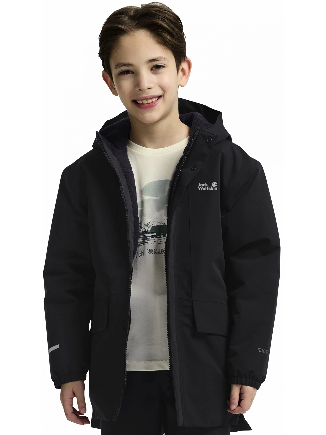 Куртки та дублянки Jack Wolfskin Canvey jkt kids модель A65314_6000 Куртки та дублянки Jack Wolfskin Canvey jkt kids модель A65314_6000 Фото