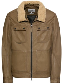 Куртки и дубленки Camel Active Leather fieldjacket модель 431150-6L35-16 Фото