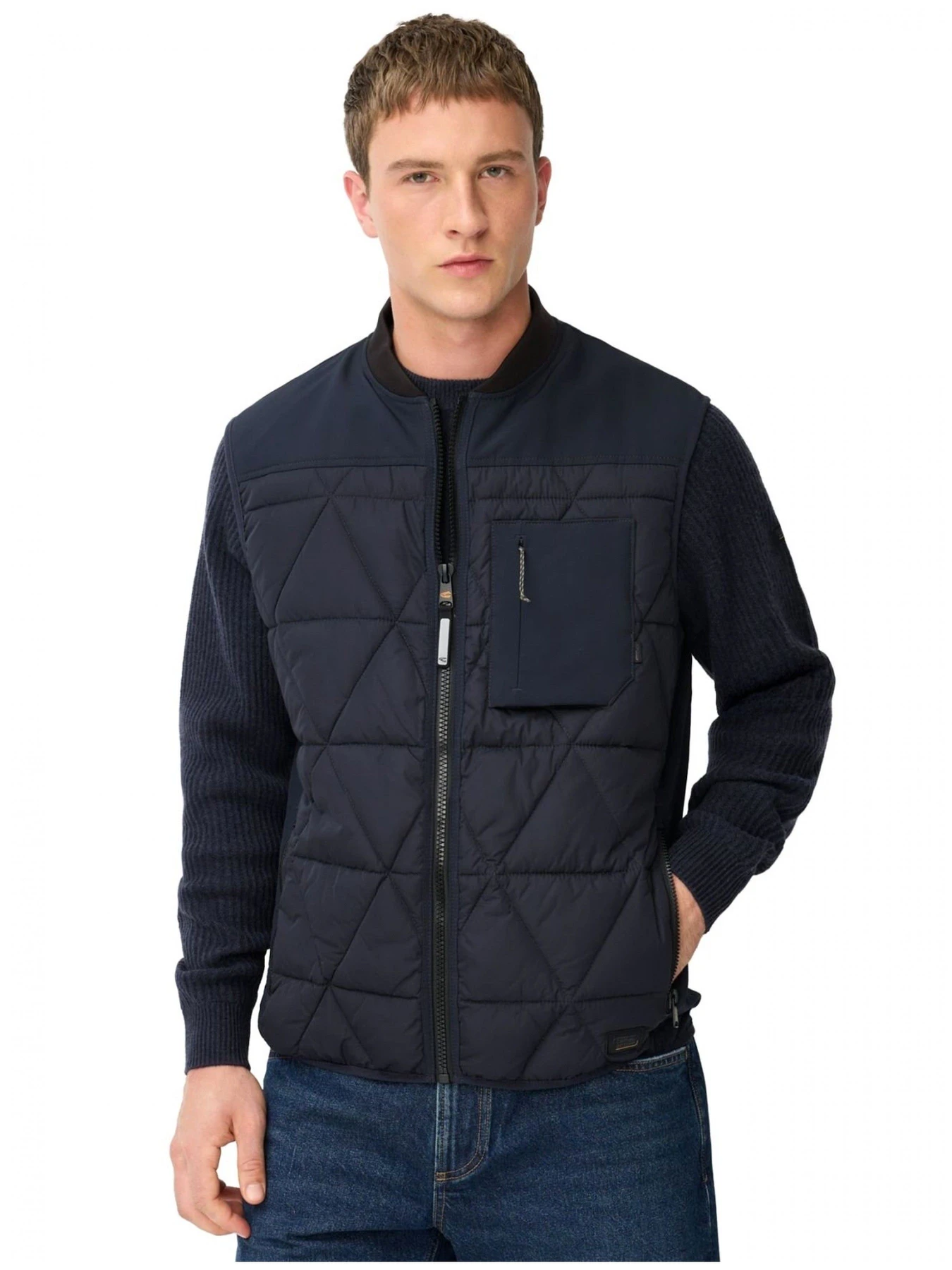 Куртки и дубленки Camel Active Quilted vest модель 460100-6N68-48 Фото