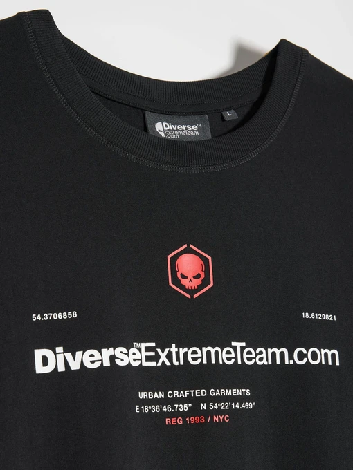 Бавовняна Чоловіча Футболка DIVERSE Dext Logo 02 фото 3