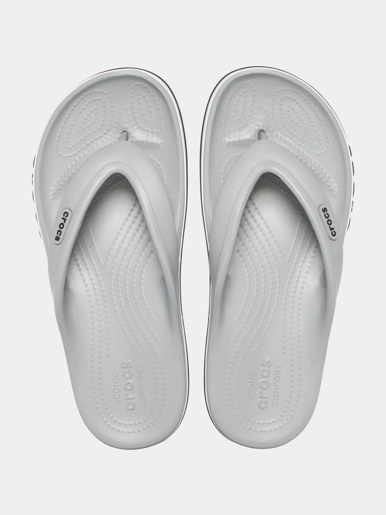Шльопанці Crocs модель 205393LGR Фото