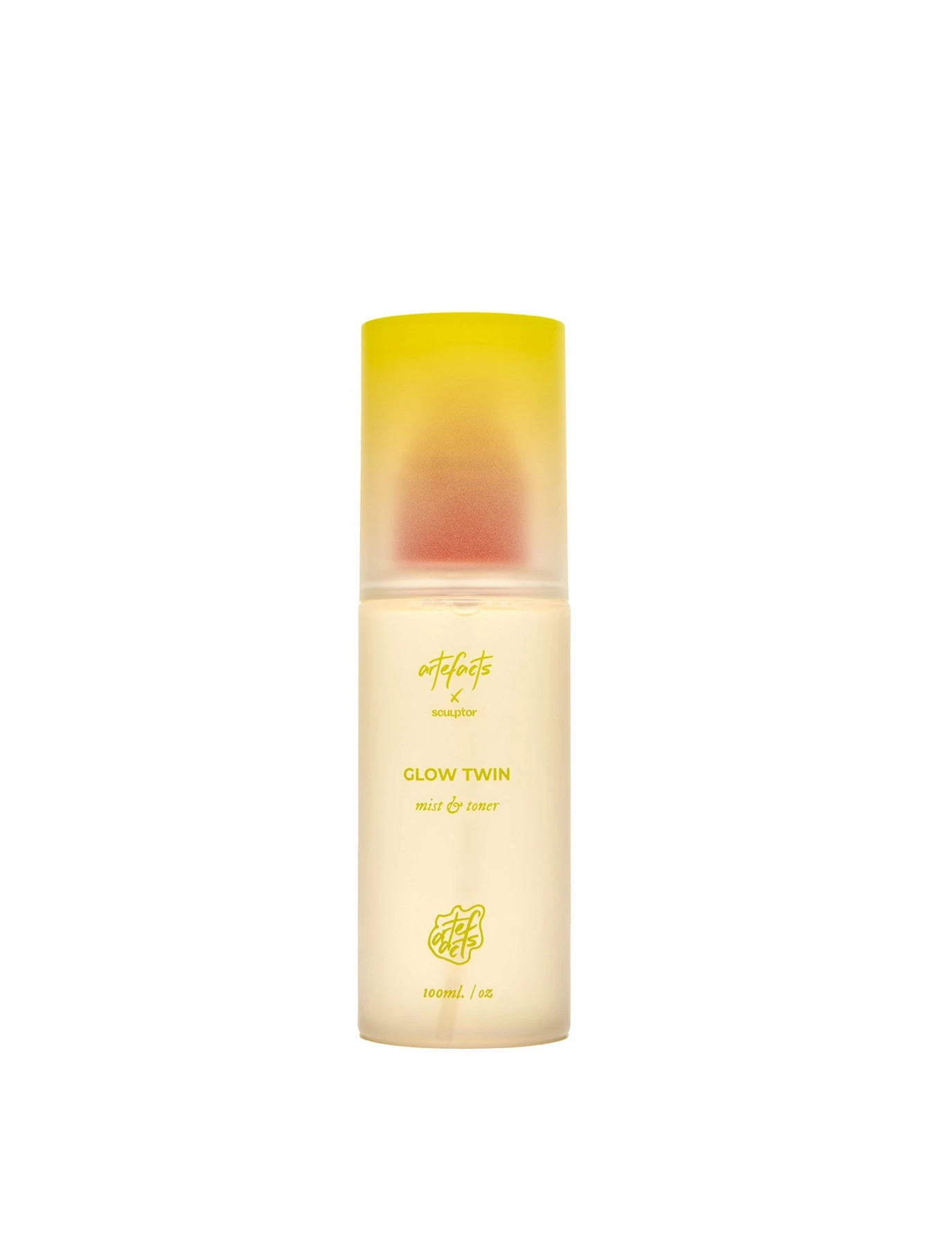 Двокомпонентний міст-тонер Glow Twin Mist-Toner Artefacts модель 101 Двокомпонентний міст-тонер Glow Twin Mist-Toner Artefacts модель 101 Фото